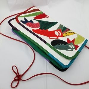 Vintage Carlos Falchi Purse Handcrafted Lizard